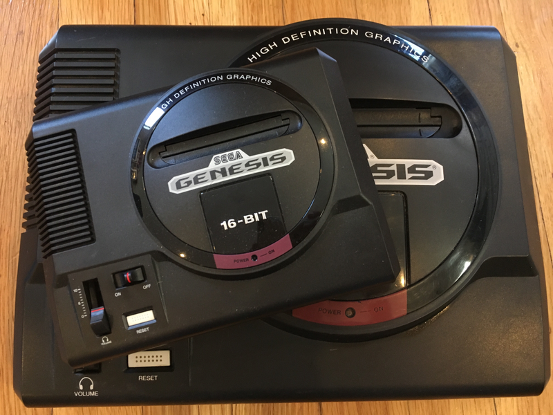 Here's one of those photos you always need to have in these reviews, with a picture of a mini over the original.